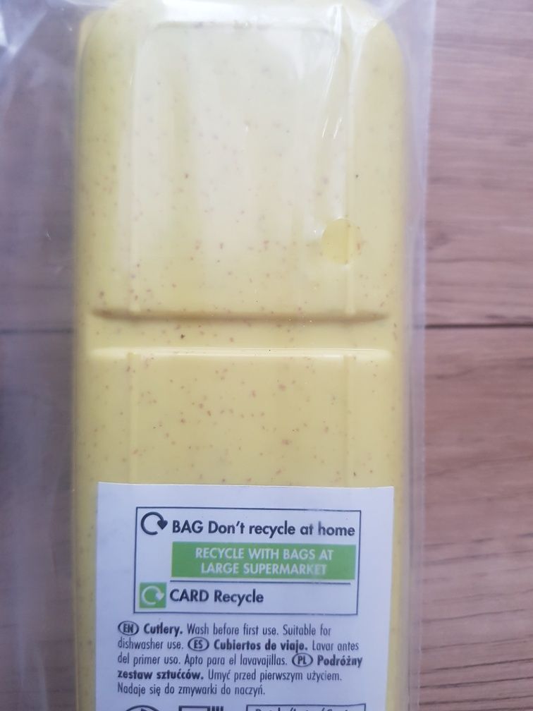 Nowy zestaw plastikowych sztućców Pepco