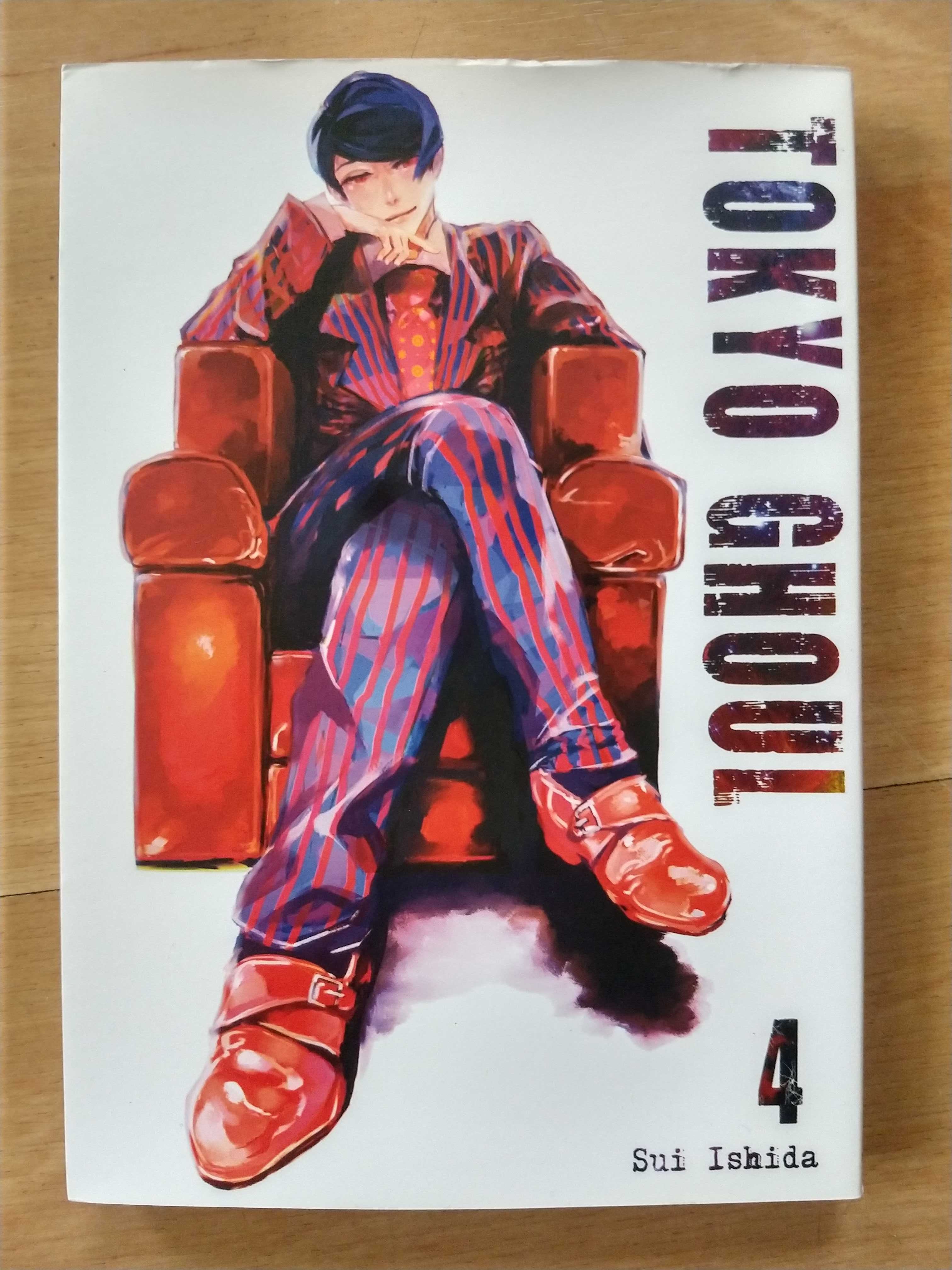Manga Tokyo ghoul Sui Ishida tom 4