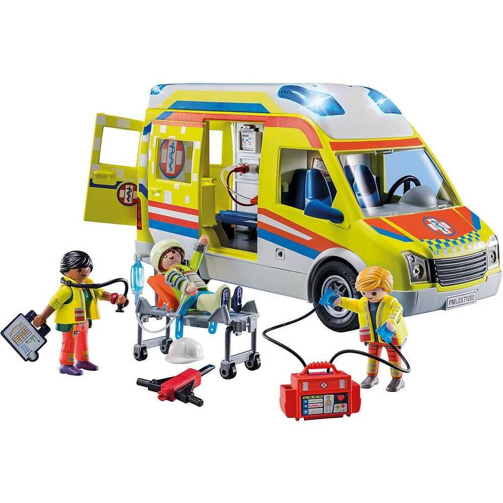 Playmobil City Life 71202 Karetka pogotowia ze światłem i dźwiękiem