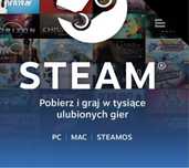 Steam kody doladowujace 2x110 zl,niewykorzystane