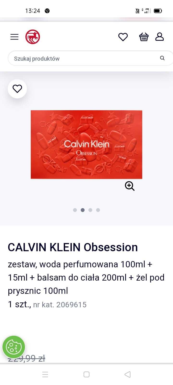 Zestaw kosmetyków Calvin klein obsesjon