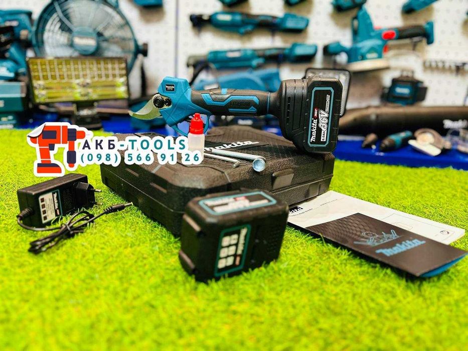 Секатор аккумуляторный для веток Makita DMT50BL Cадовый электросекатор