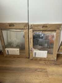 Dwa zestawy luster Krabb Ikea