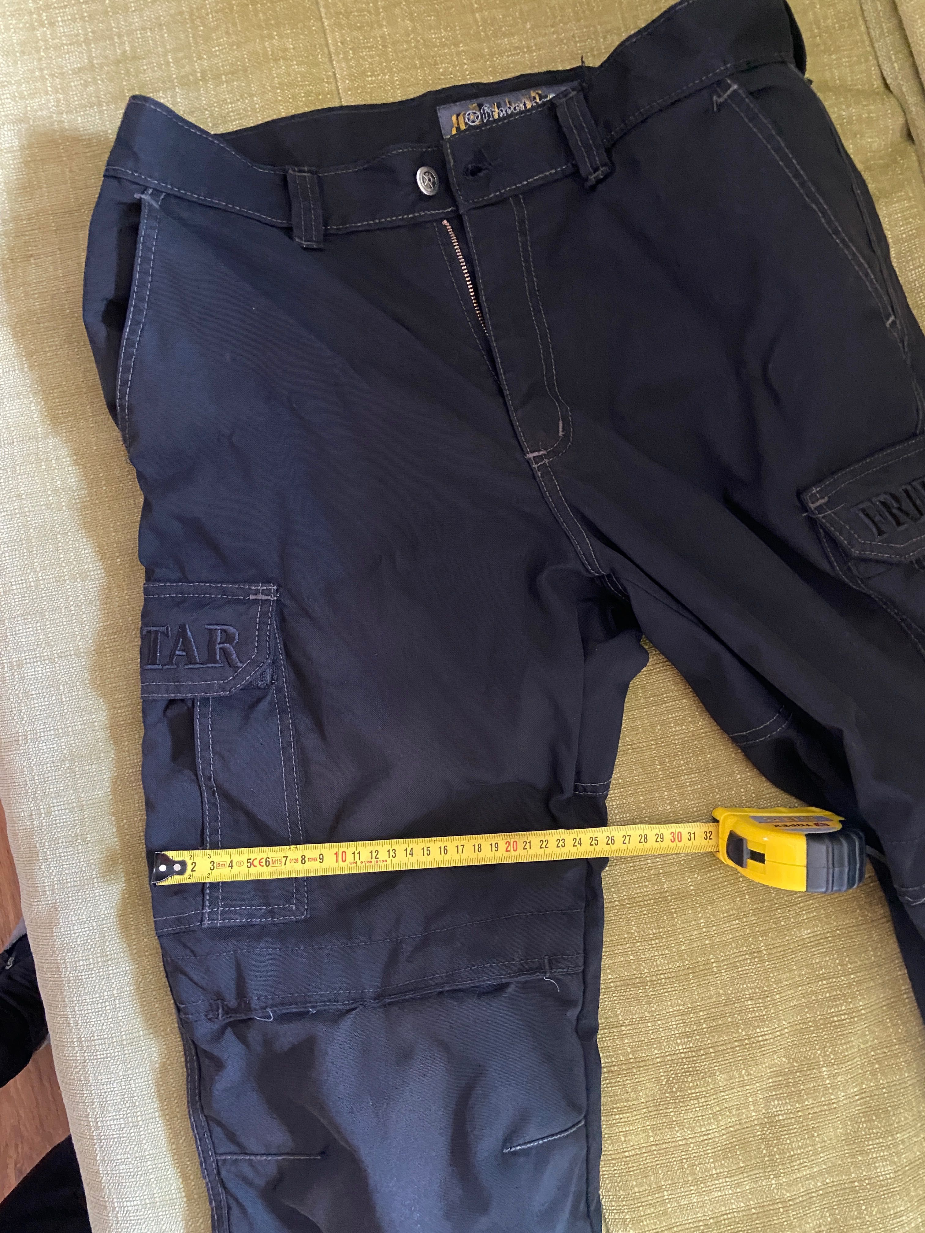 spodnie motocyklowe cordura , rozmiar M, czarne, super stan