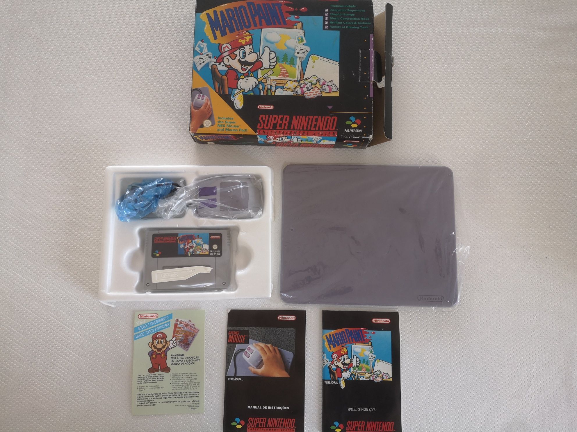 Mario Paint Super Nintendo NES