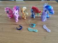 Kucyki konie My Little zestaw 5szt Pinkie Pie Twilight Sparkie Rainbo