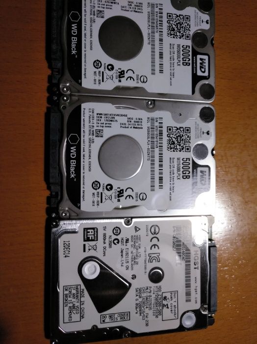 Discos 2.5" 500GB SATA 7200Rpm