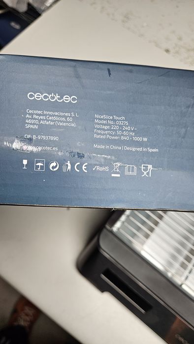 Cecotec opiekacz grill