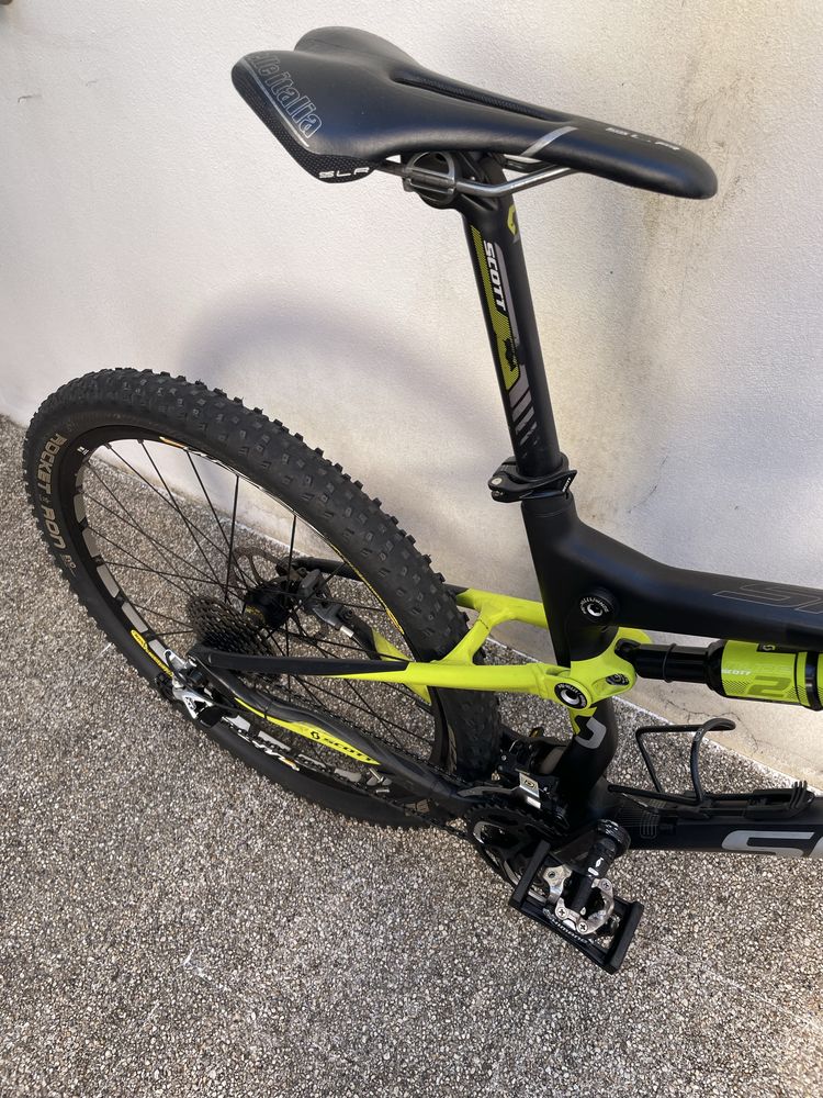 Bicicleta btt scott spark 30 carbono com jantes mavic