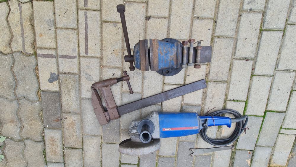 Retificadora+ torno + grampo rápido