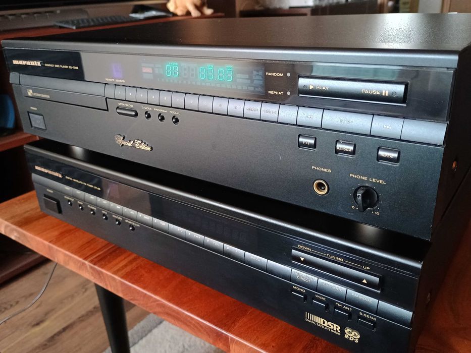Marantz CD72 SE Special Edition pilot Marantz + Marantz ST-83