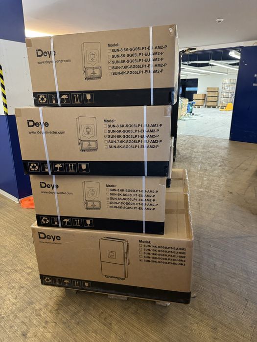 Інвертор гібрідний однофазний Deye SUN-6k-SG05LP3-EU — 930$