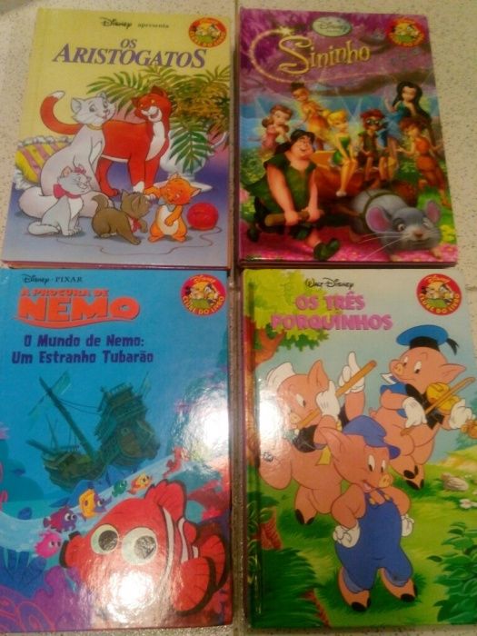 Coleção de livros Disney - clube do livro