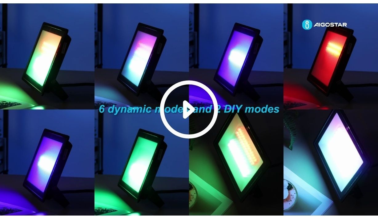 Foco Projector LED RGB