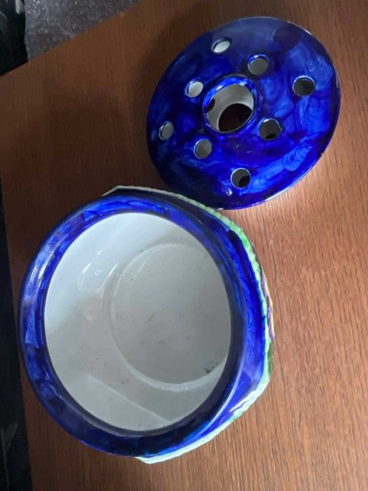 Porcelanowa waza ikebana bomboniera sygnowana Ringtons Bratki