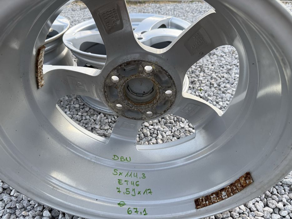 Alufelgi 17” 5x114,3 Hyundai I40 IX35 Kia Ceed Sportage Optima Nissan