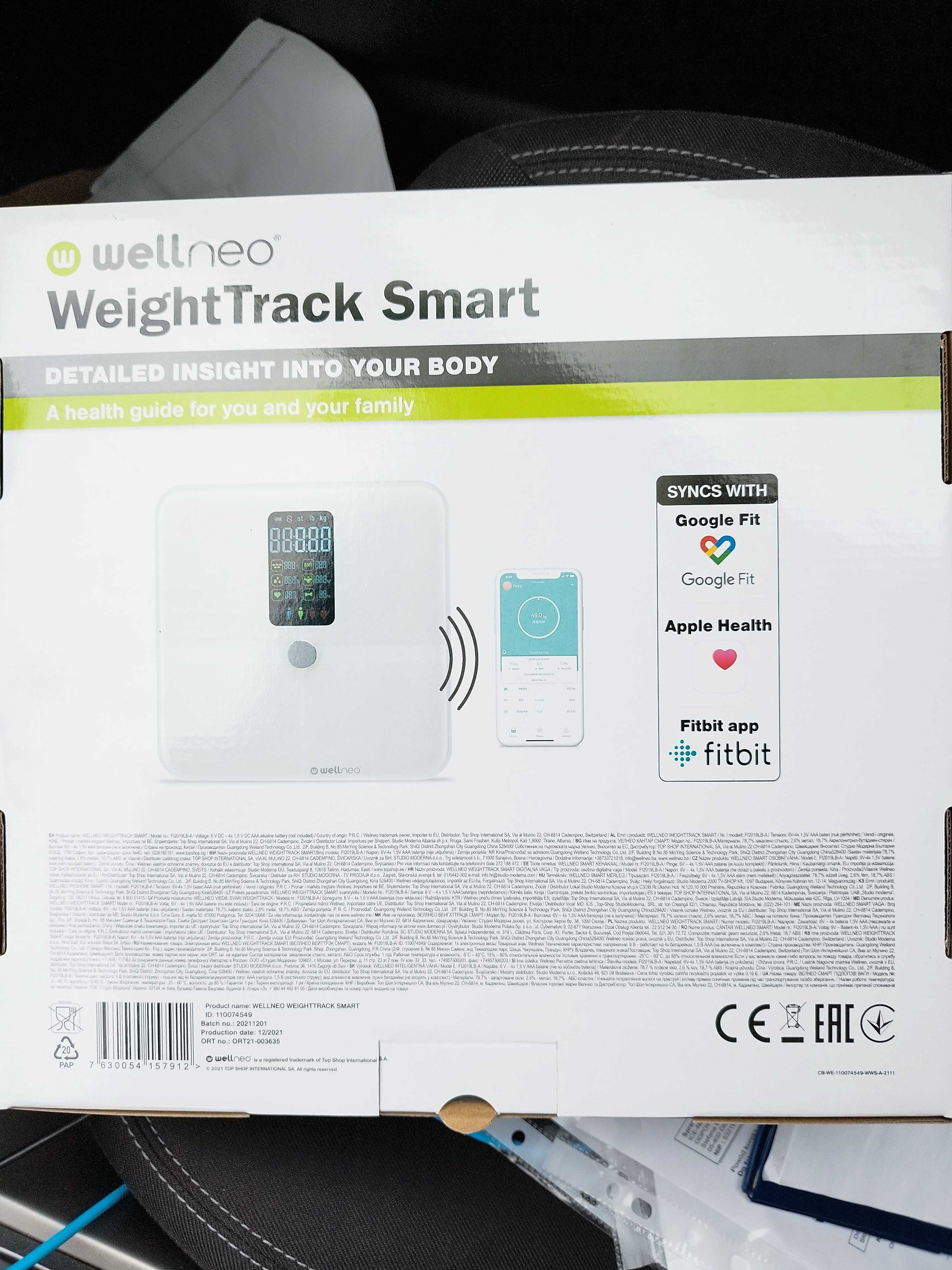 Waga łazienkowa Wright Track Smart