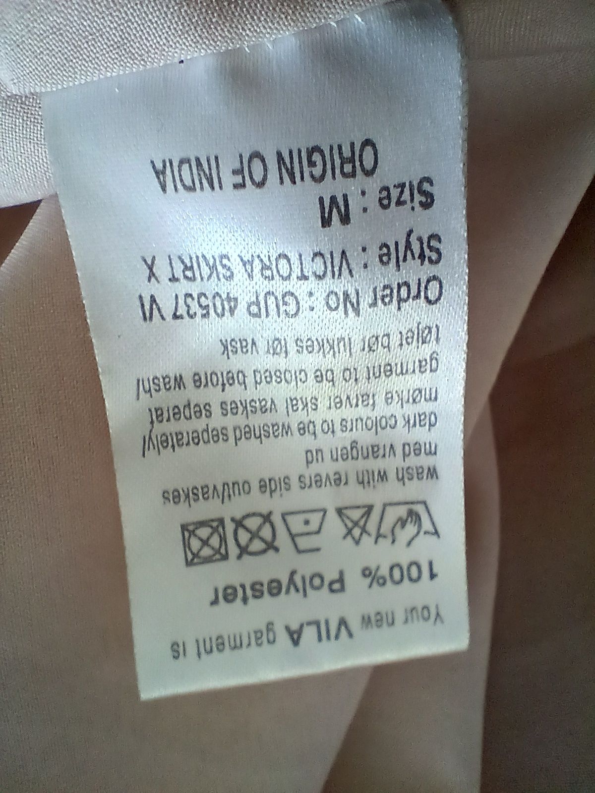 Tiulowa spódniczka Vila rozmiar M