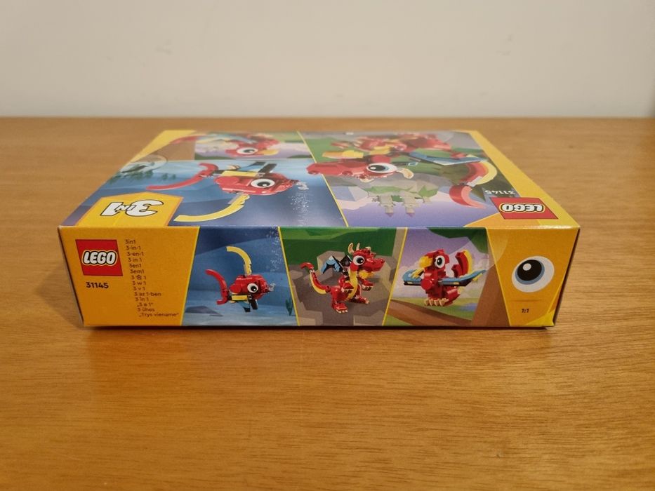 Lego Creator 3-in-1 Dragão Vermelho [novo]
