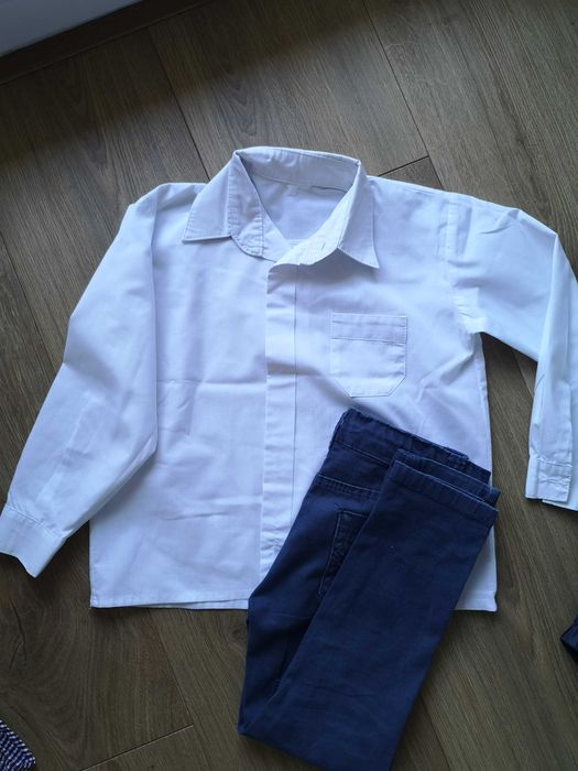 Paka dla przedszkolaka 10 szt. Koszula 110, kurtka wiatrówka