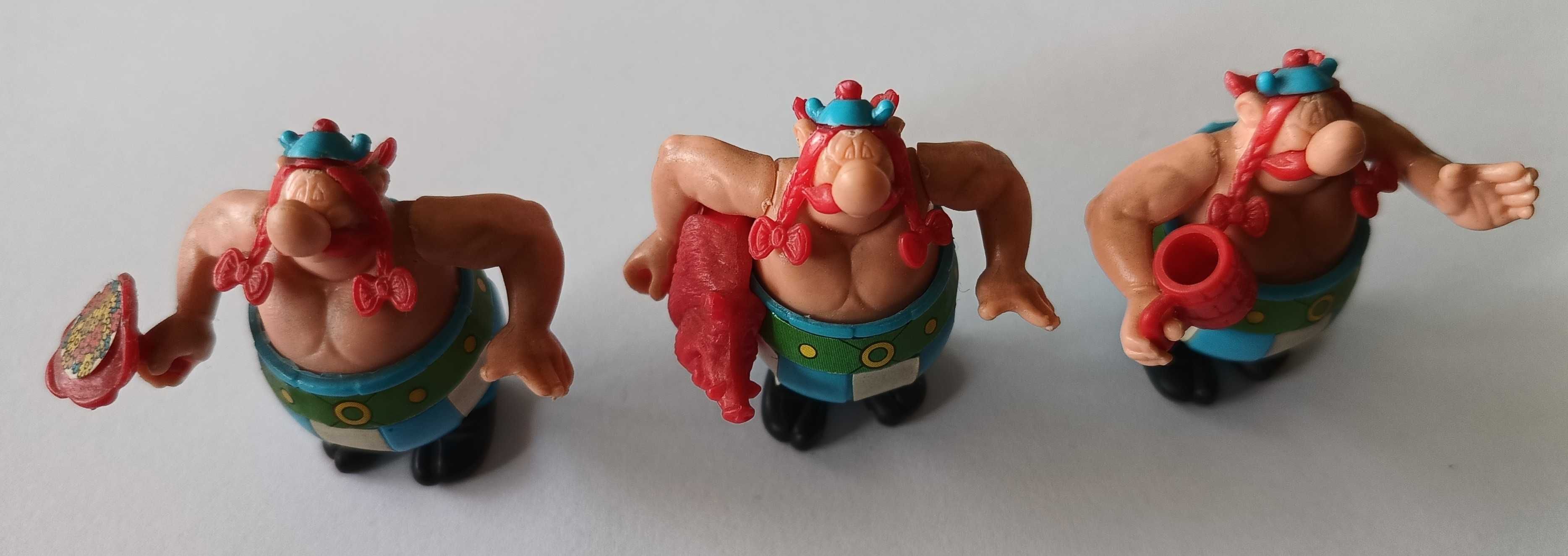 Figurki kolekcjonerskie kinderniespodzianka 1991 r. Asterix. Obelix.