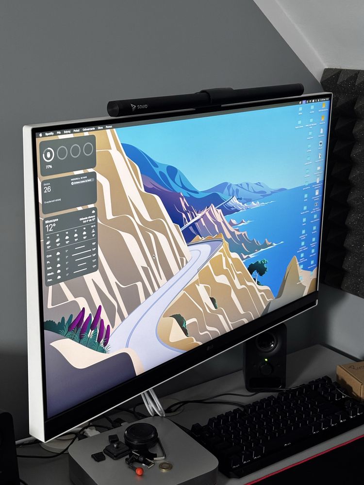 Monitor LG 32 cale,stan idealny -  4k LG Smart 32SQ780S-W 32