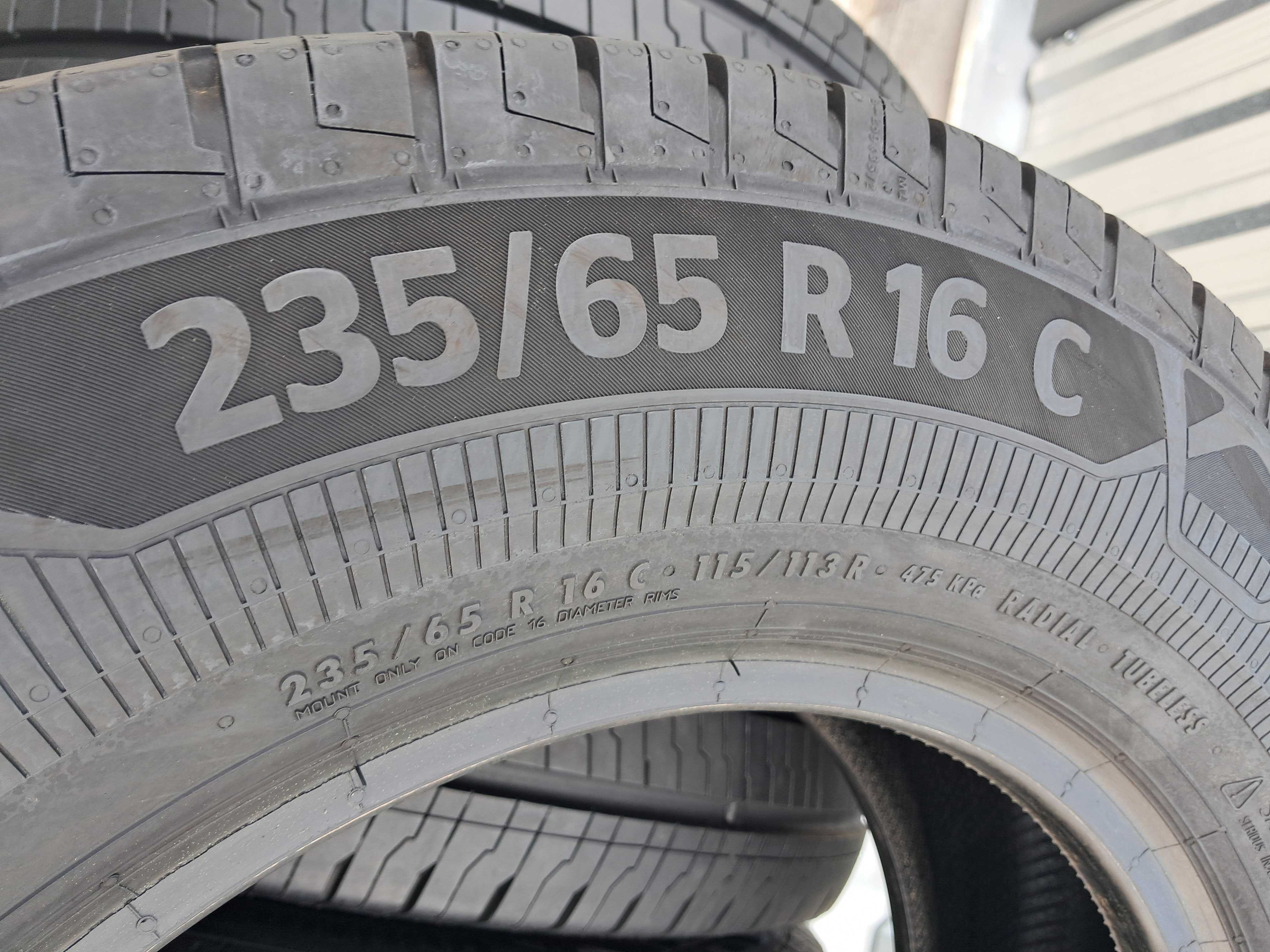 Резина літо 90% протектор Continental 235/65 R16C VanContactECO