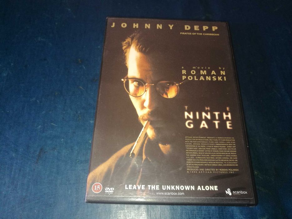 The Ninth Gate (Roman Polanski) DVD (sem ledagem em Inglês)