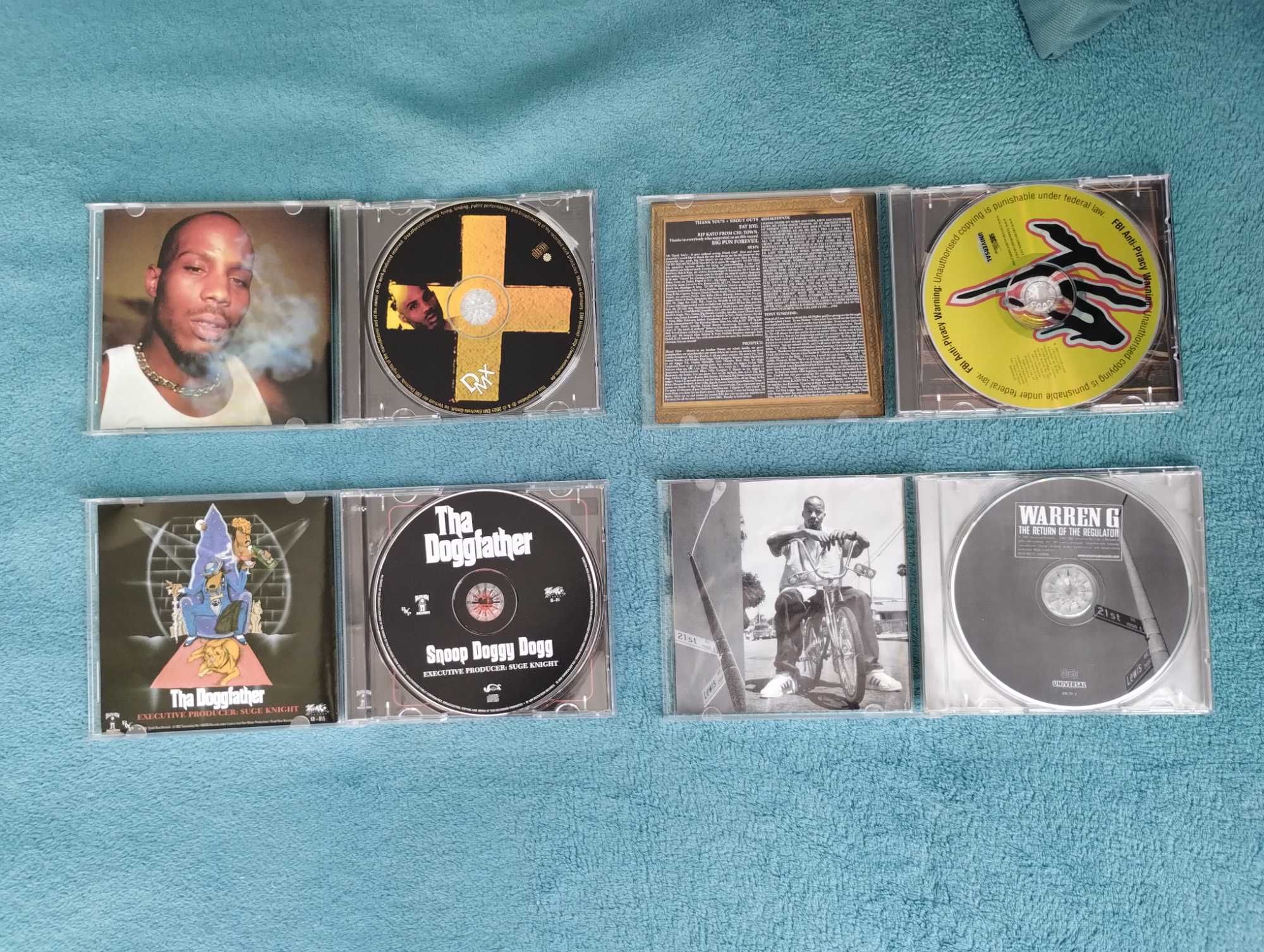 Диски CD ( The DMX files / Terror squad / Tha Doggfather / Warren G )