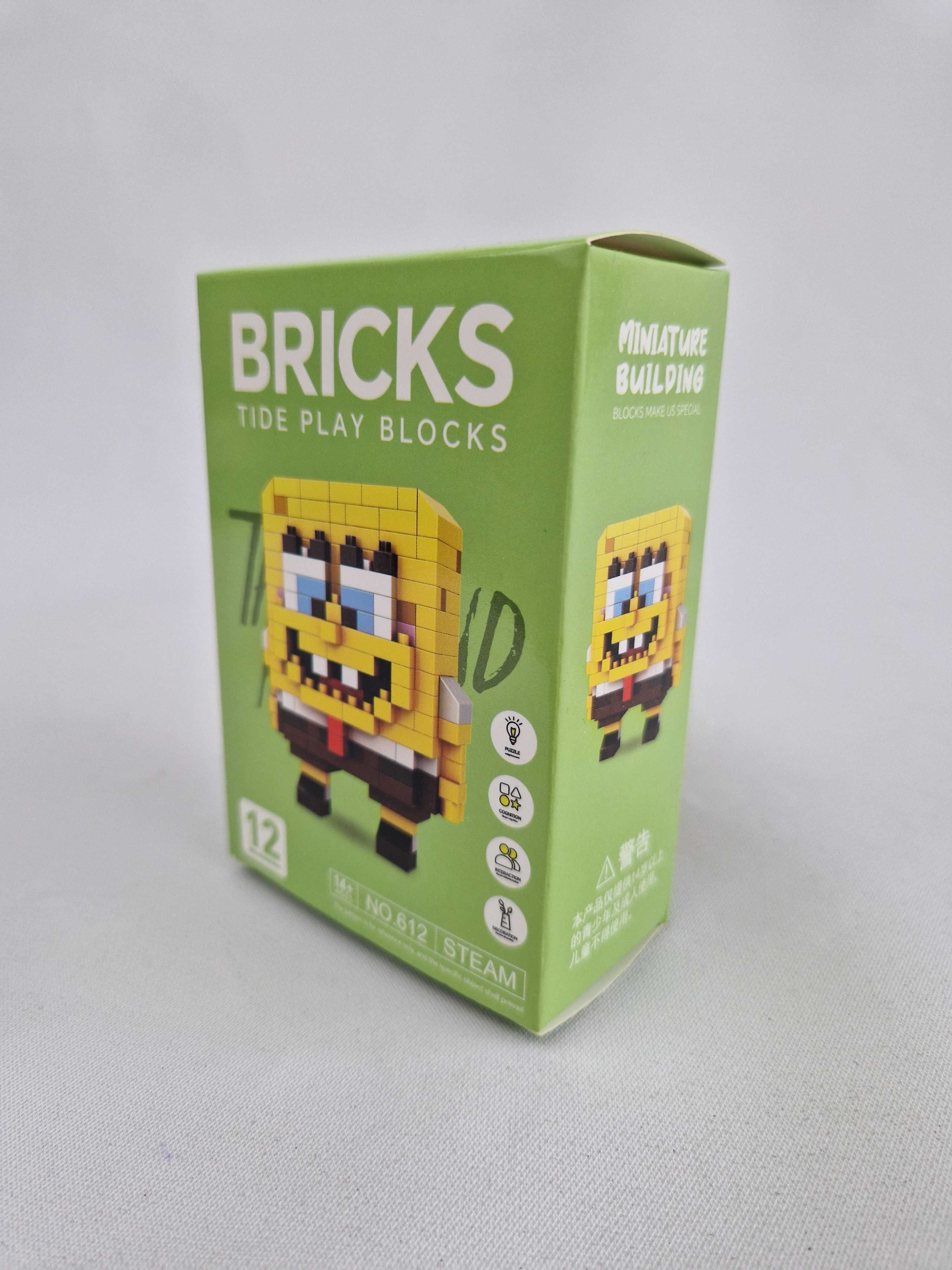 Figurka SpongeBob Klocki Plastikowe Mini Bricks