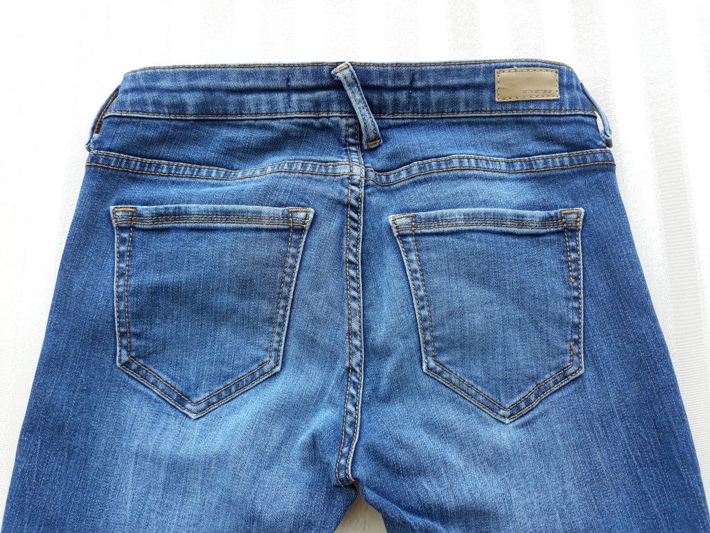 3 sztuki x spodnie dżinsowe długie dopasowane r. 34 XS jeans