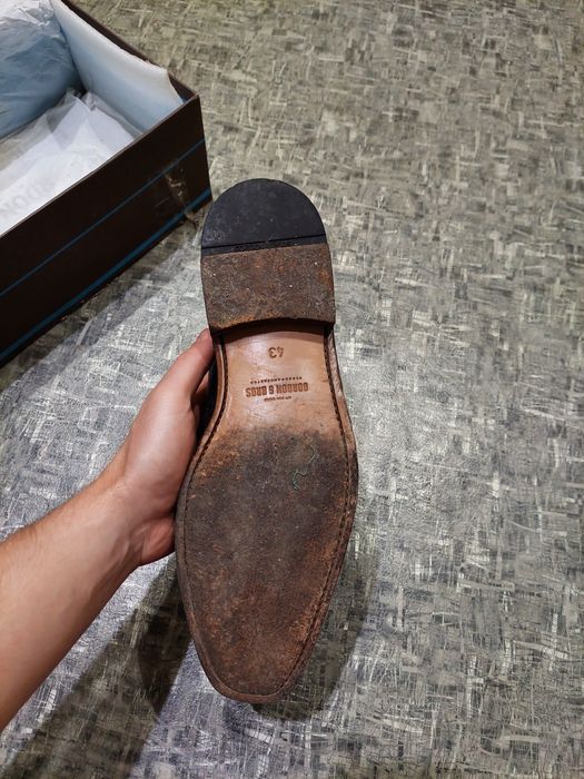 Туфли Gordon&Bros кожаные 43р