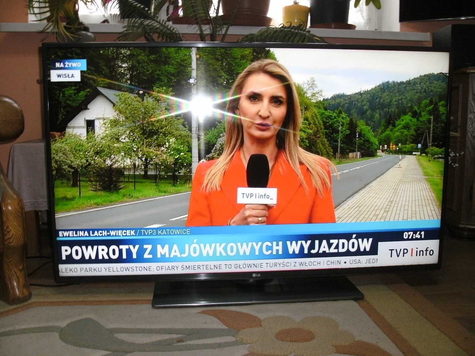 LG 50"- Smart TV z WiFi- 3D- WebOS- YouTube itp. Wysyłka