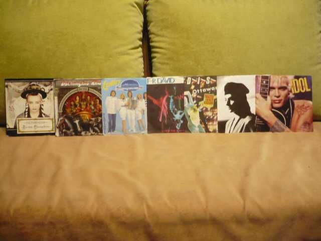 Wyprzedaż singli winylowych.Zestaw Nr.2. Dużo muzyki, ciekawe pozycje.