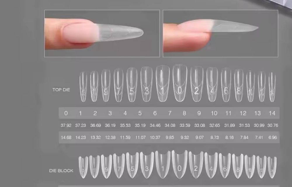 Формы для наращивания сэндвич