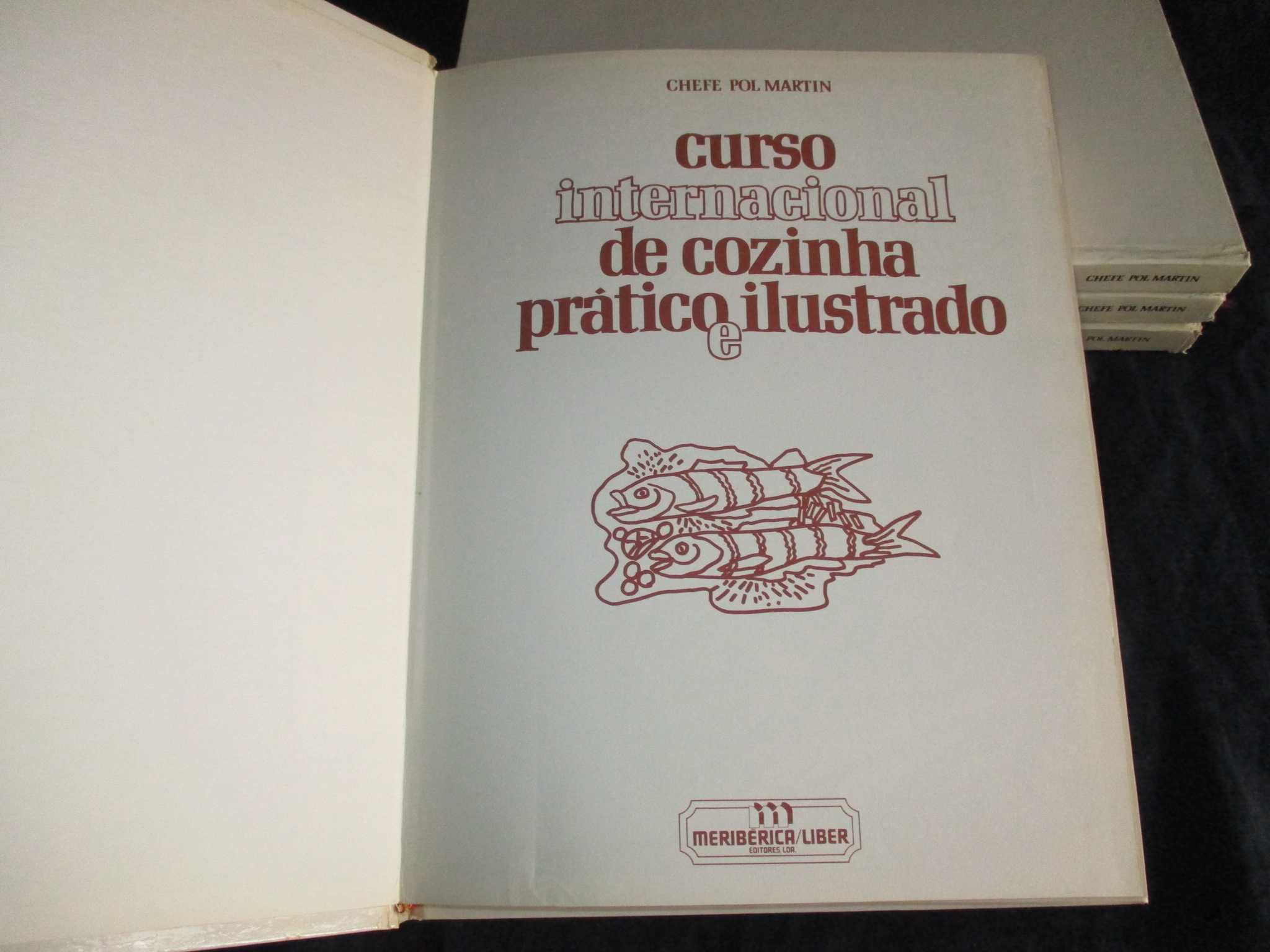 Livro Curso Internacional de Cozinha Prático e Ilustrado Pol Martin