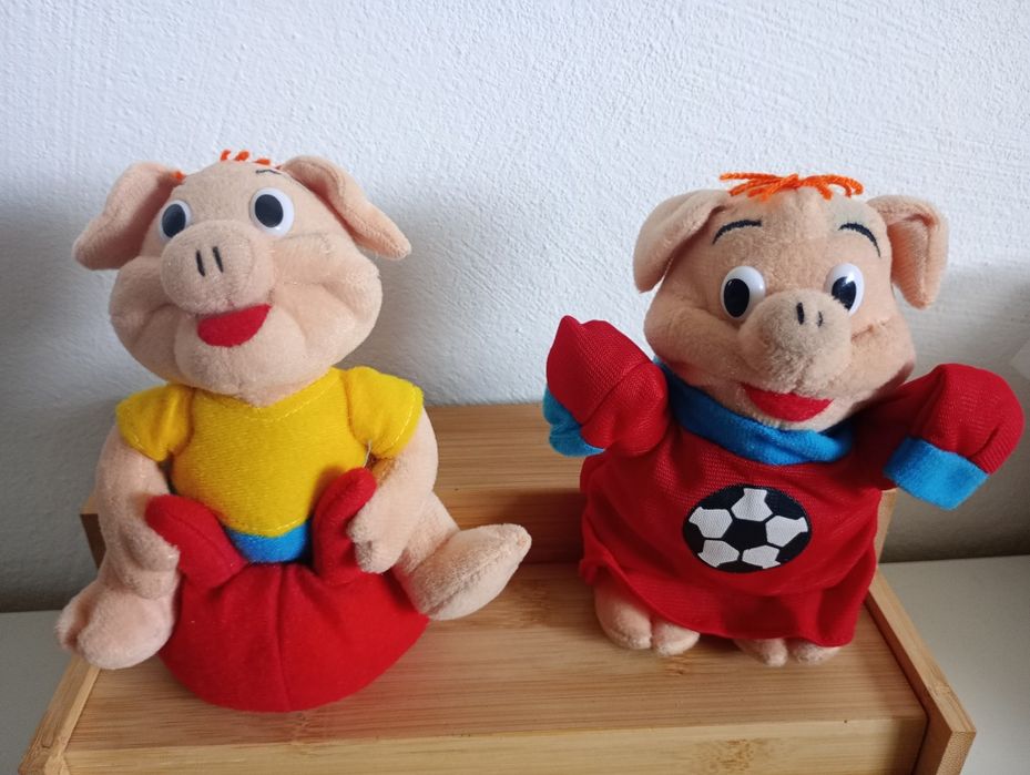 Zabawki z Kinder niespodzianki Wesołe świnki