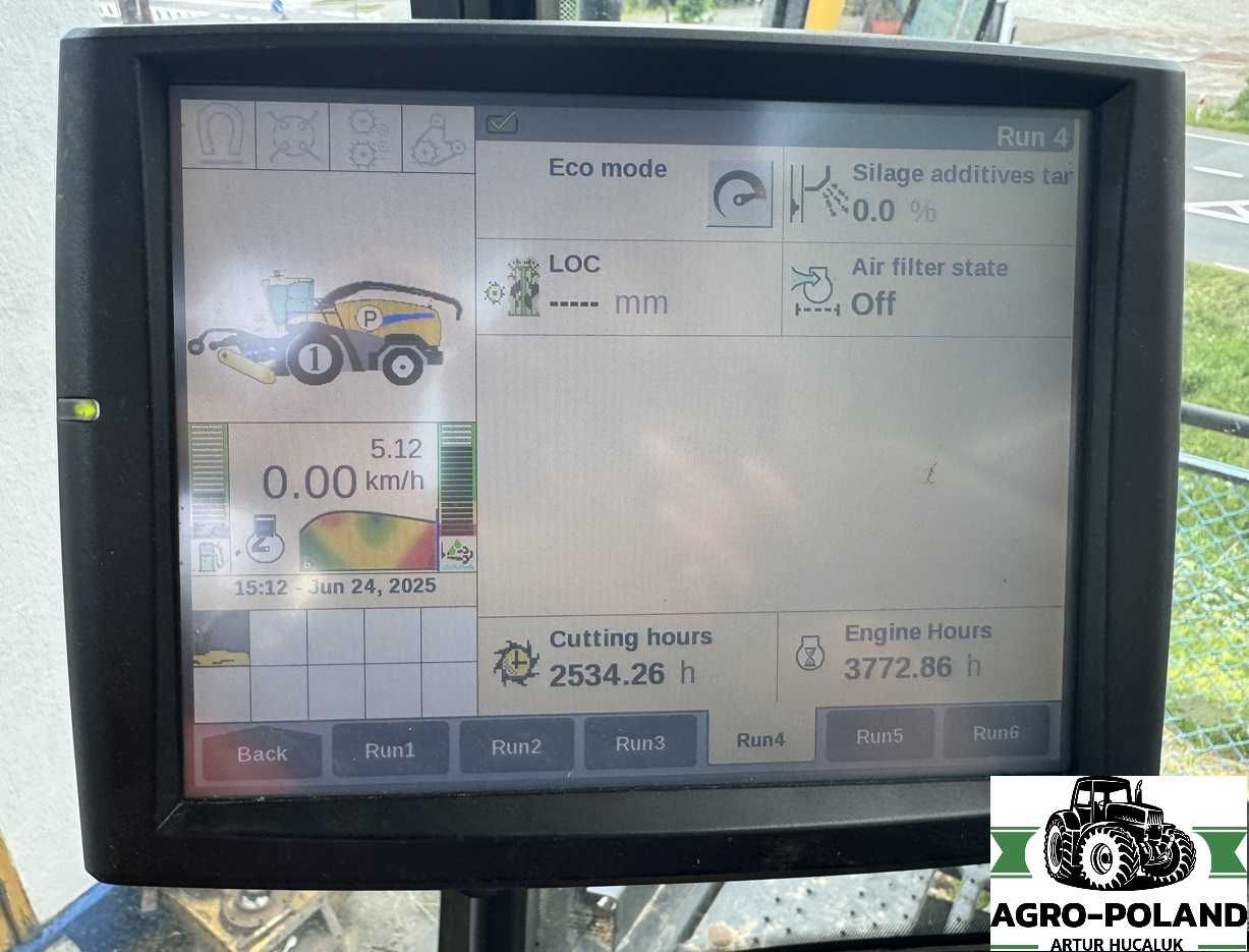 Комбайн NEW HOLLAND FR 500 - 2013 + 2534 м/г - KEMPER 360 PLUS