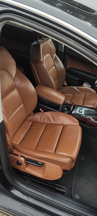 Audi A6C6 3.0 V6 Skóry, łopatki, szyberdach, hak, automat, chip,Quatro