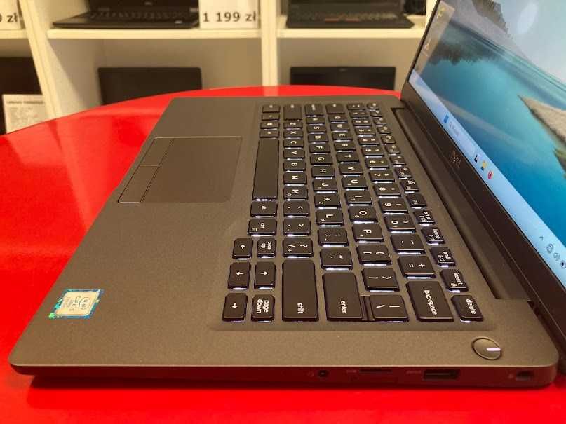 Laptop 14" Dell Latitude 7400 i5-8g 16GB 256SSD Dotyk W11 FV23 RATY 0%