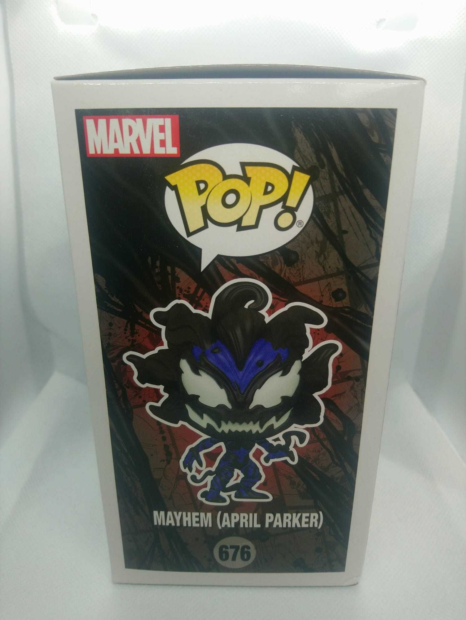 Funko Pop Marvel Venom Mayhem 676 GITD PIAB Exclusive