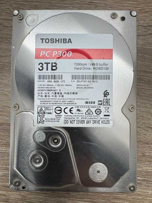 Продам HDD 3TB | 6TB | 8TB | 10TB