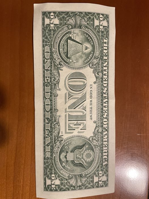Notas de 1 dolar