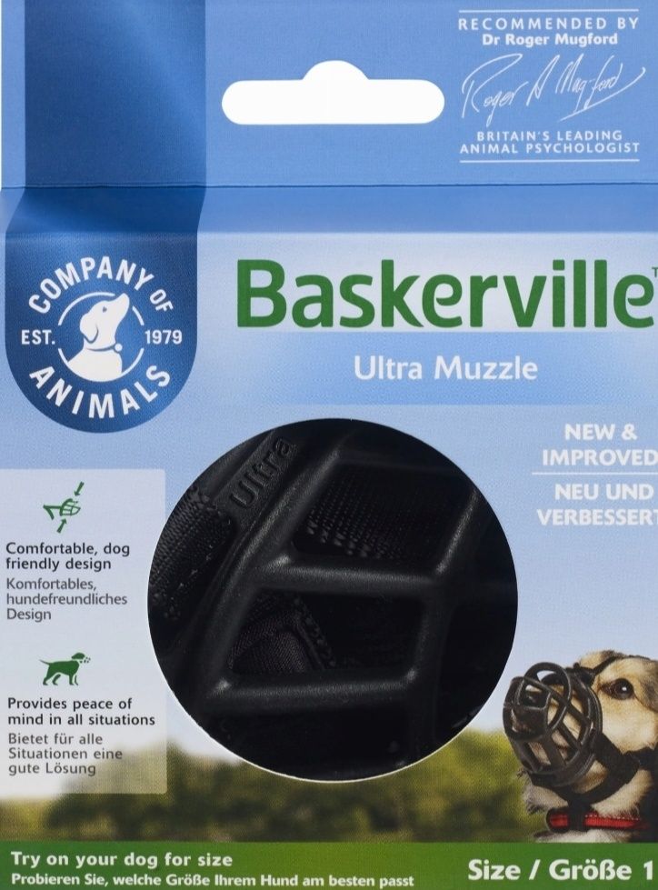 Kaganiec Baskerville Ultra r. 1 czarny