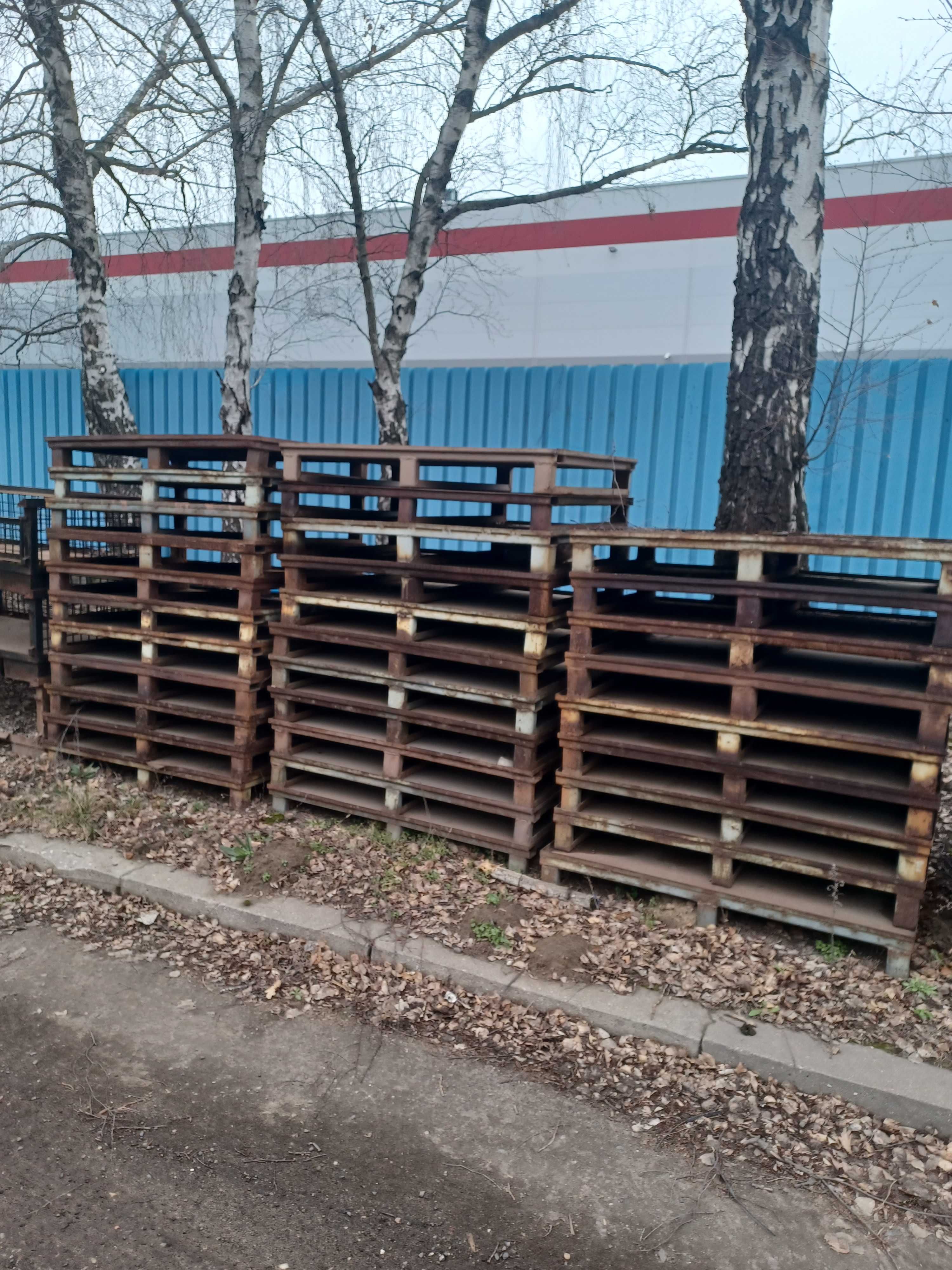 Palety metalowe używane