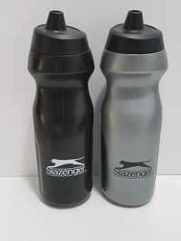 SLAZENGER Bidon Butelka Sportowa z Ustnikiem 700 ml Czarny Szary