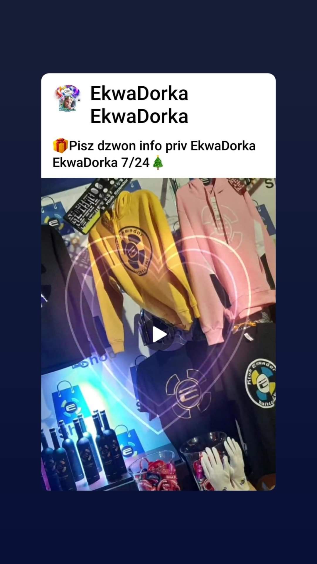 Szale i Czapki z Logo Klubu EKWADOR