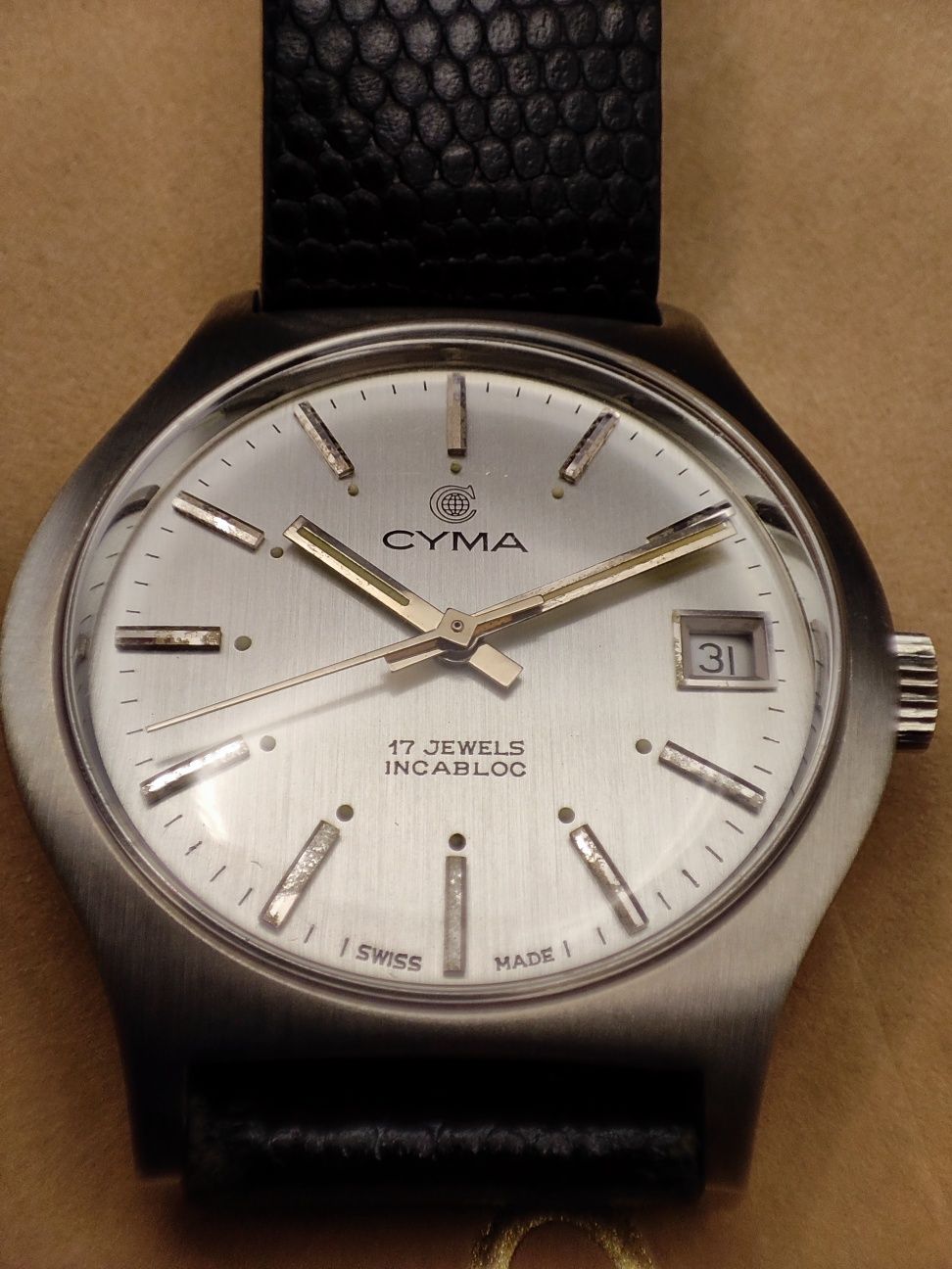 Cyma vintage zegarek