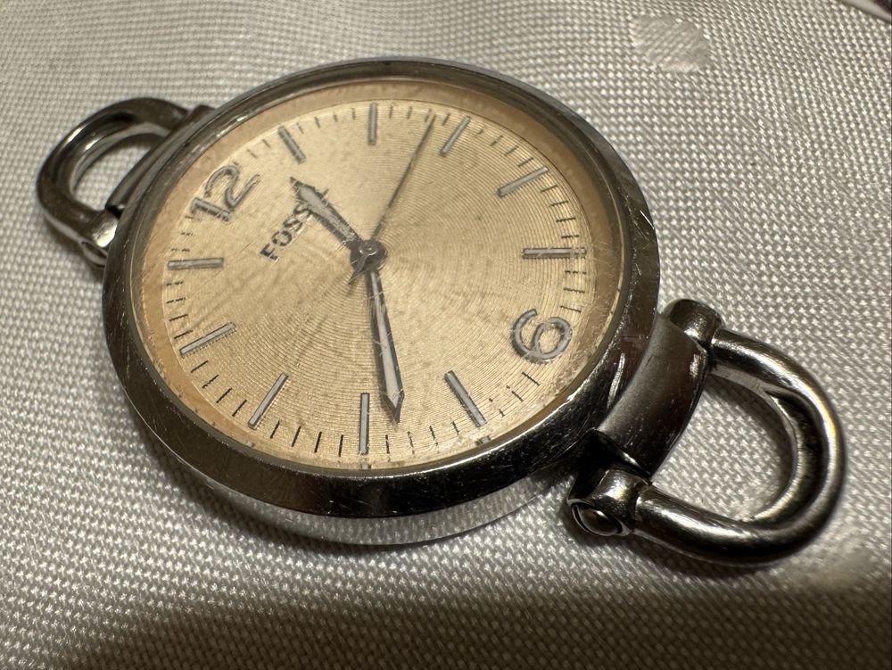 Fossil Georgia ES2830 ES3060 zegarek damski uszkodzony pudełko