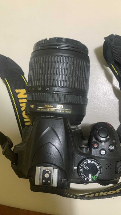 Nikon D3400 + Lente 18-105mm VR (kit completo)